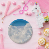 空の雲 ペーパープレート (パーティー)