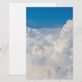 空の雲 便箋 (正面/裏面)