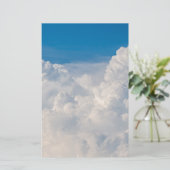 空の雲 便箋 (スタンド正面)