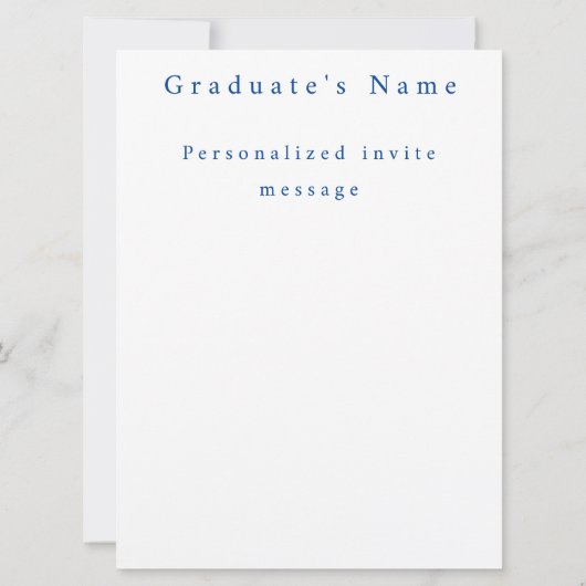 空の雲 招待状 (裏面)