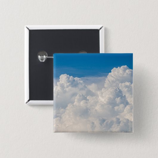 空の雲 缶バッジ (正面&裏面)