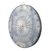 空の青い背景 ダーツボード (正面右)