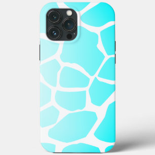 空の青い色の牛のプリントパターン iPhone 13 PRO MAXケース
