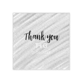 空の青い色をありがとう　お二人の名前と日付と年をテキストで追加 ラバースタンプ (インプリント)