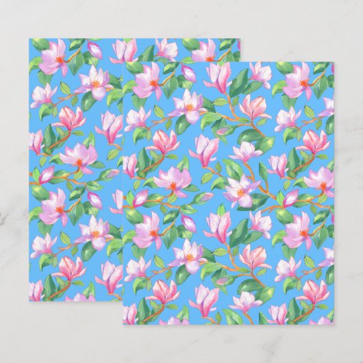 空の青に咲くマグノリア (正面/裏面)