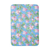 空の青に咲くマグノリア バスマット (正面縦)