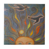 空の頭部 タイル (正面)