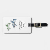 空の飛行機 ラゲッジタグ (正面横)