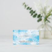 空の飛行機 名刺 (スタンド正面)