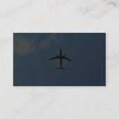空の飛行機 名刺 (裏面)