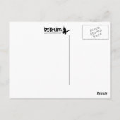 空の高い四角形 ポストカード (裏面)