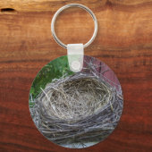 空の鳥の巣 キーホルダー (正面)