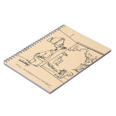 空の鳥の送り装置 ノートブック (左側)