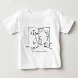 空の鳥の送り装置 ベビーTシャツ