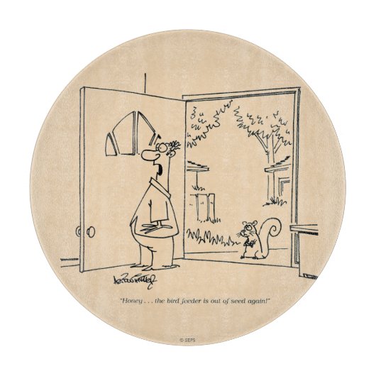 空の鳥フィーダ2 カッティングボード (正面)