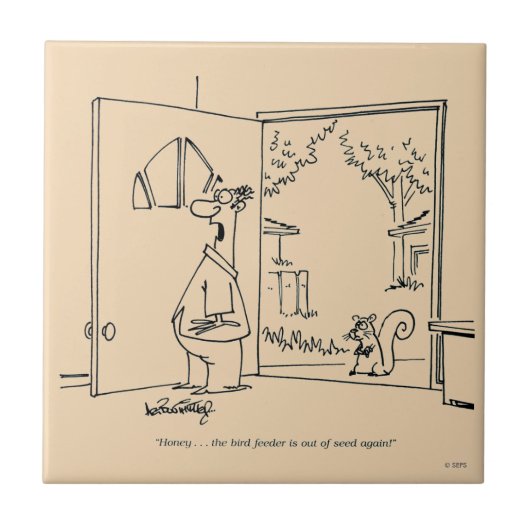 空の鳥フィーダ2 タイル (正面)