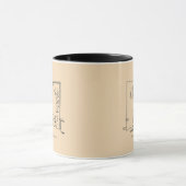 空の鳥フィーダ2 マグカップ (中央)