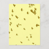 空の鳥 ポストカード (正面)