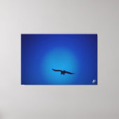 空の鳥#1 キャンバスプリント (正面)