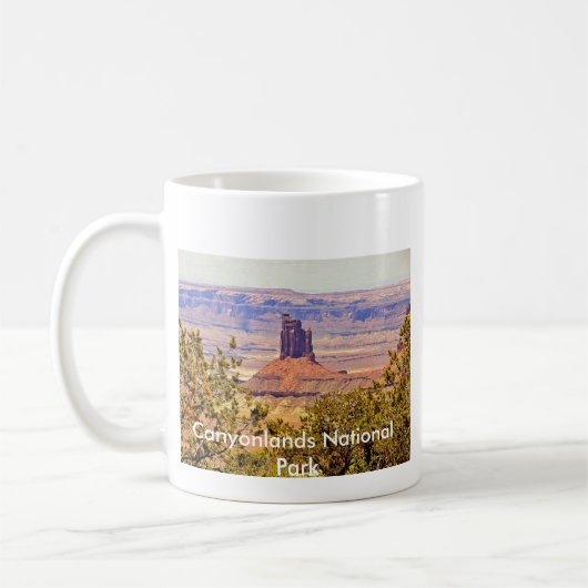 空の20040602 Canyonlands-の島 コーヒーマグカップ (左)