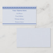 空のDecoのモダンなデザインのプロフィール 名刺 (正面/裏面)