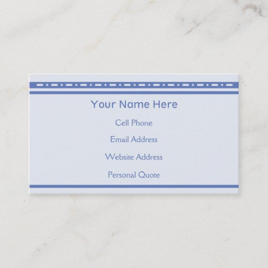 空のDecoのモダンなデザインのプロフィール 名刺 (正面)