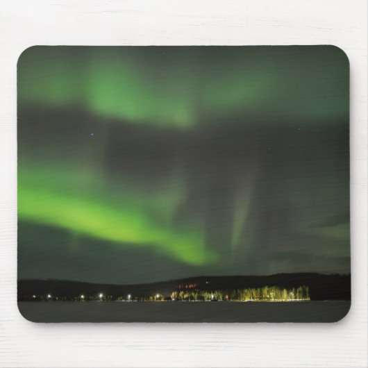 空のmousepadのオーロラのborealis マウスパッド (正面)