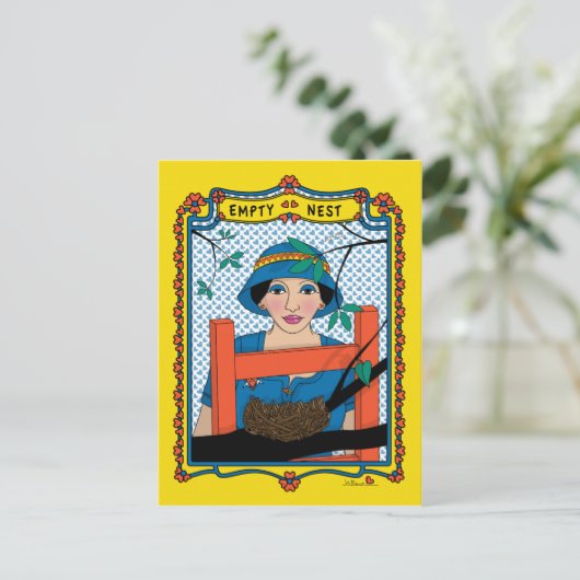 空のNest_B_はがき ポストカード (スタンド正面)