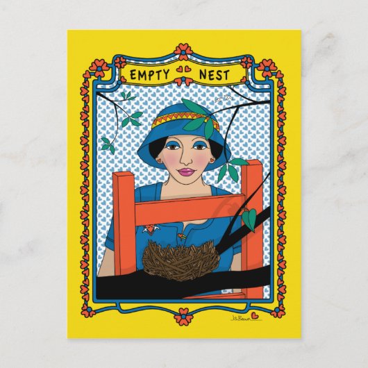 空のNest_B_はがき ポストカード (正面)