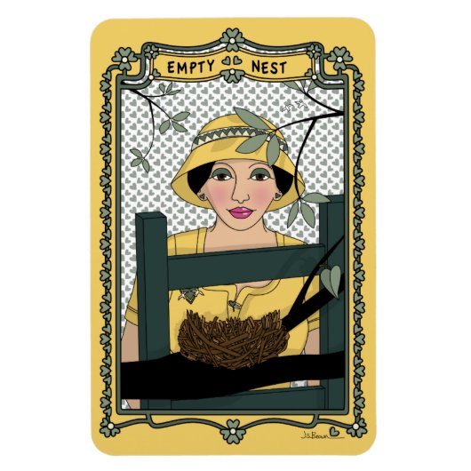 空のNest_C_4x6冷蔵庫磁石 マグネット (縦)