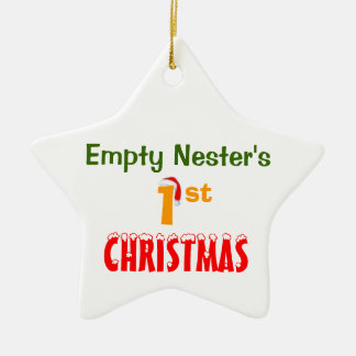 空のNesterの第1クリスマス セラミックオーナメント