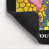 空はあなたの限界やる気を起こさせるなメッセージのmousepadsです マウスパッド (コーナー)