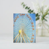 空はがき内のホイール ポストカード (スタンド正面)