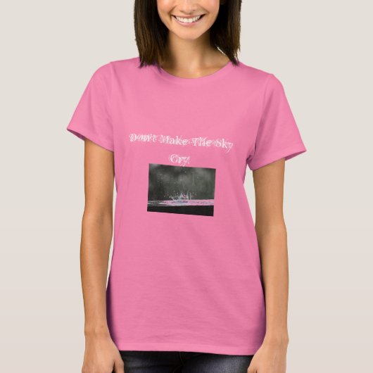 空は十分に鳴らないのか? Tシャツ (正面)