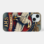 "空は彼女の限界" iPhone 15ケース (裏面横)
