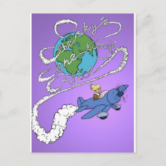 空は限界アリスだ。 jpg ポストカード