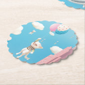 空へと向かう子猫たち ペーパーコースター (アングル)