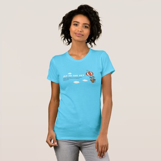 空へのはえ Tシャツ