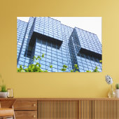 空へのグリッド線 キャンバスプリント (インサイチュ (リビング))