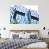 空へのグリッド線 キャンバスプリント (インサイチュ (寝室))