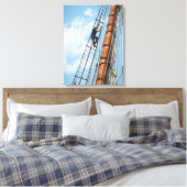 空への上昇 キャンバスプリント (インサイチュ (寝室))