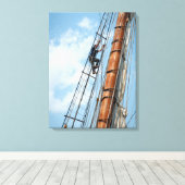 空への上昇 キャンバスプリント (インサイチュ (ウッドフロア))