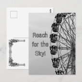空へ手を伸ばせ、観覧車 ポストカード (正面/裏面)
