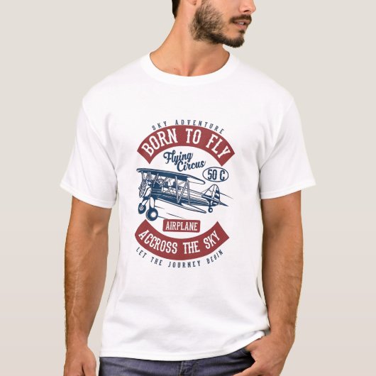 空へ飛べ Tシャツ (正面)