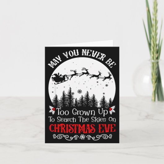 空をいつまでも探し続けるために、あなたが大人になりすぎることはないように カード (正面)