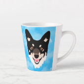 空を持つ犬 カフェラテマグ (右)