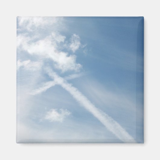 空を横切る マグネット (正面)