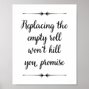 空を置き換え転がてはバスルームを死なせおもしろいない ポスター