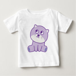空を見ている猫 ベビーTシャツ