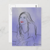 空を見る2 – はがき (正面/裏面)